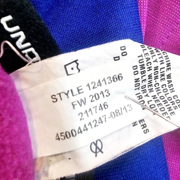 Under Armour Hoodie Youth Large Loose Fit Purple Blue Spell‎ Out Athleisure - Picture 10 of 11